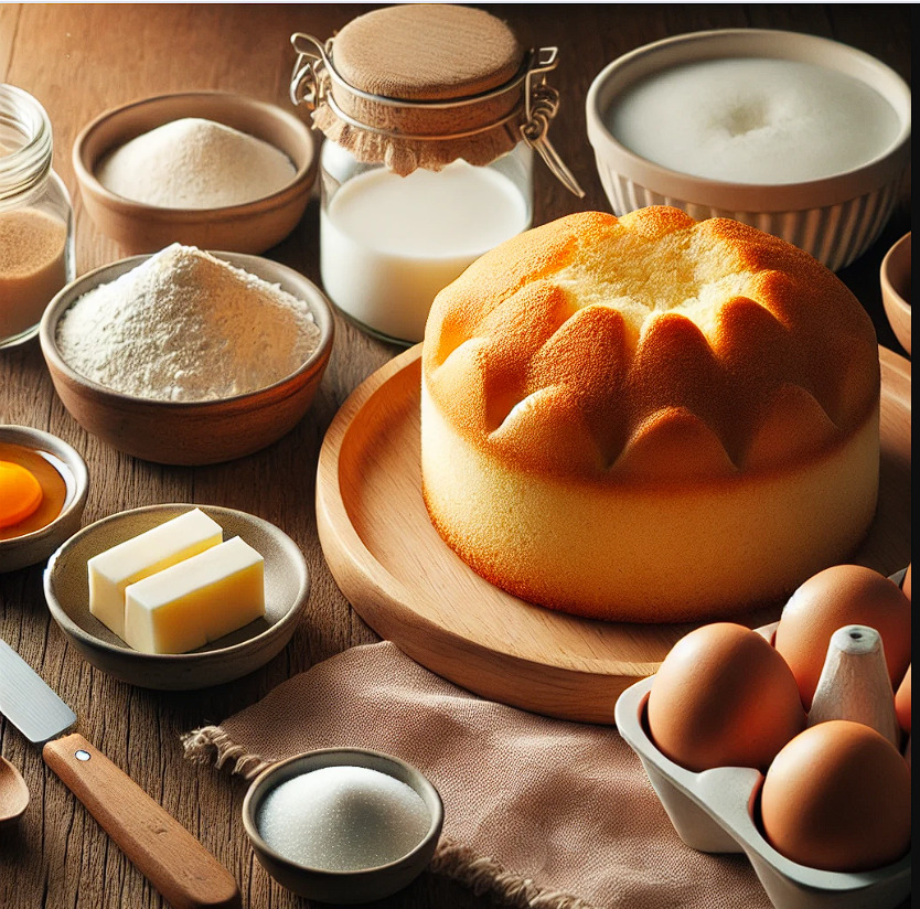 3 cách làm bánh bông lan